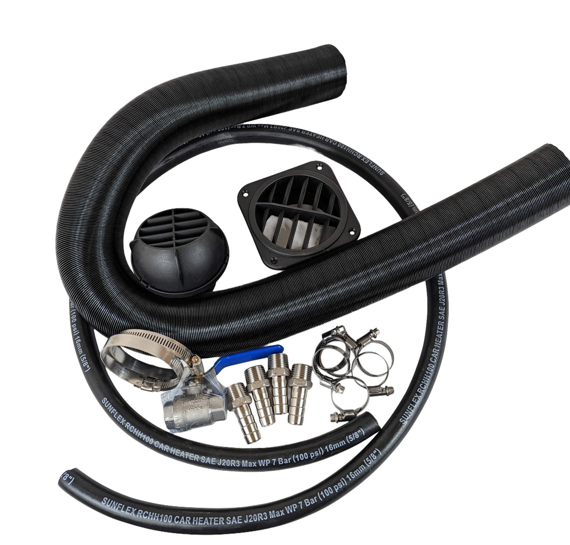 Dieselheat Dieselheat 1.8kW Ducted Fan Heater Install Kit