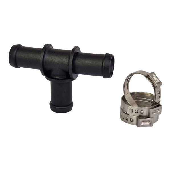 16mm Plastic Tee for Hydronic Systems