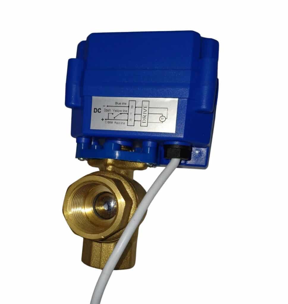 Dieselheat Electrically Actuated 3 Way Valve 1/2 BSP (12v)