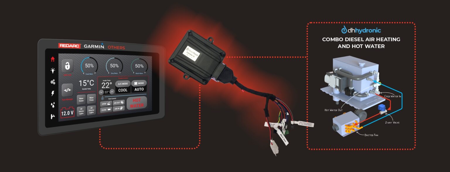 Pc Dh Controls Dieselheat - DH Hydronic RV-C Control
