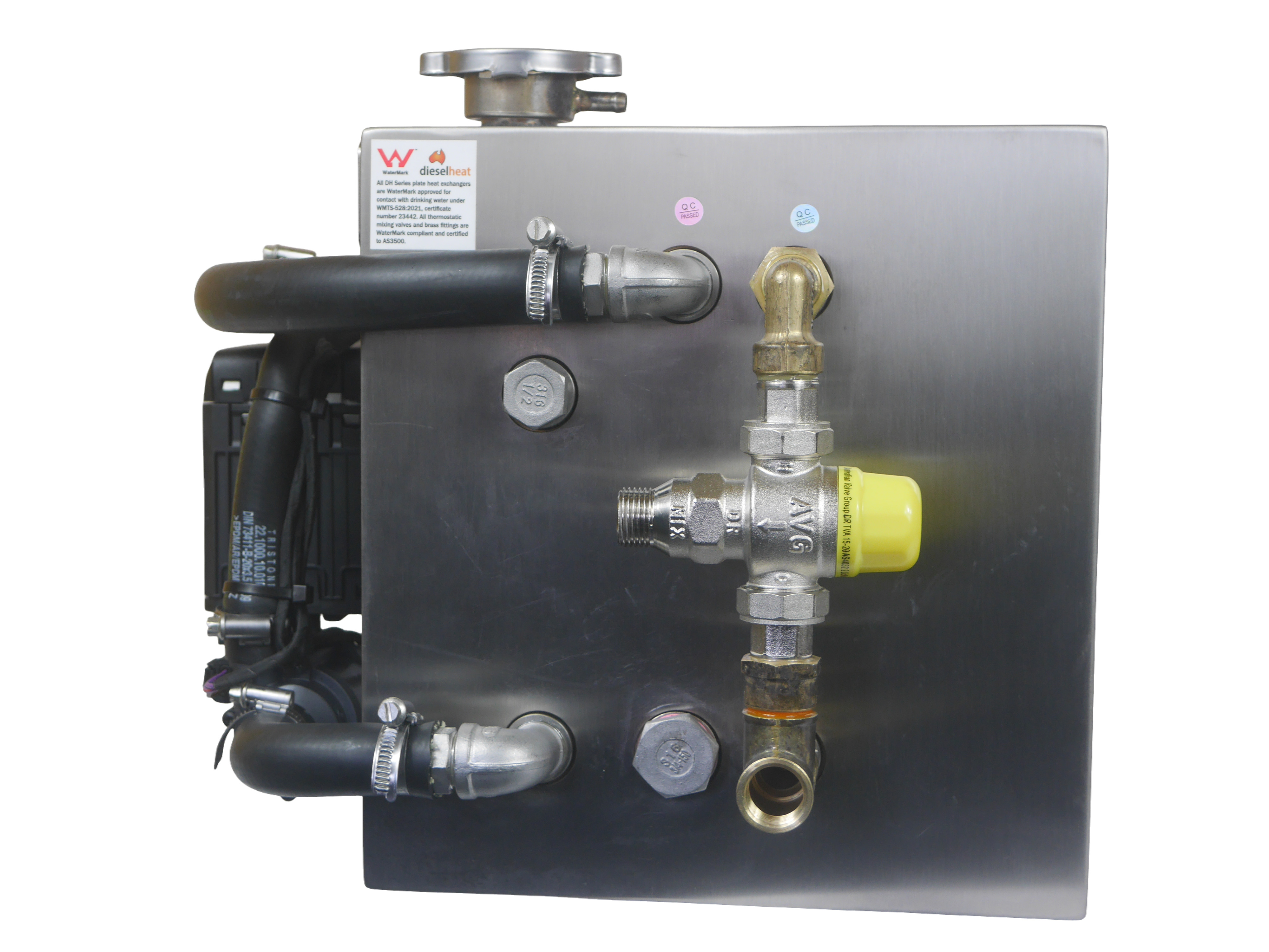 Dieselheat DH30 Hydronic Diesel Hot Water System with Eberspacher D5E