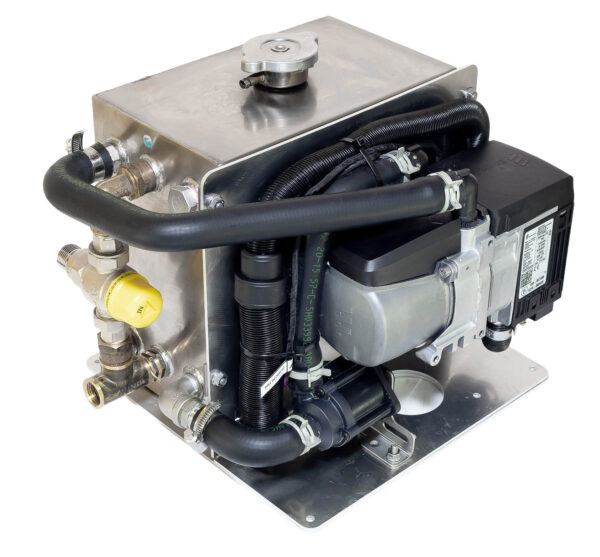 DH9Duo: DH9 Hydronic Hot Water with Eberspacher Furnace and 1.8kW Ducted Fan + Install Kit - Image 2