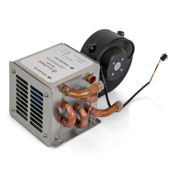 DH9Duo FF: DH9 Hydronic Hot Water with Eberspacher Furnace and 1.5kW Face Fix Fan + Install Kit - Image 5