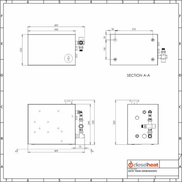 DH15 Hydronic Tank - Image 4