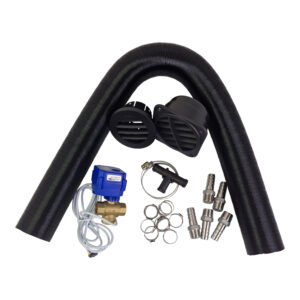 Dieselheat Ducted Fan Heater Install Kit with Automatic Coolant Valve (3 way valve)