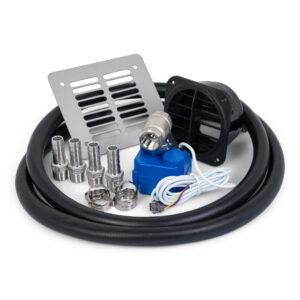 Dieselheat Face Fix Fan Heater Install Kit with Automatic Coolant Valve (2 way valve)