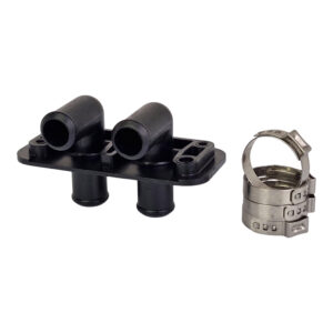 Elbow Connector 16mm Bulkhead Fitting for Hydronic Air Heating