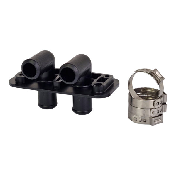 Elbow Connector 16mm Bulkhead Fitting for Hydronic Air Heating