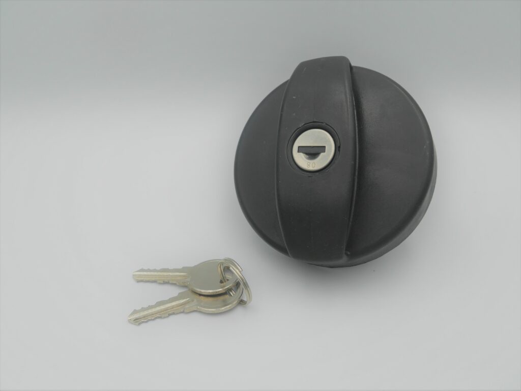 Dieselheat Lockable cap for diesel heater wafer fuel tank