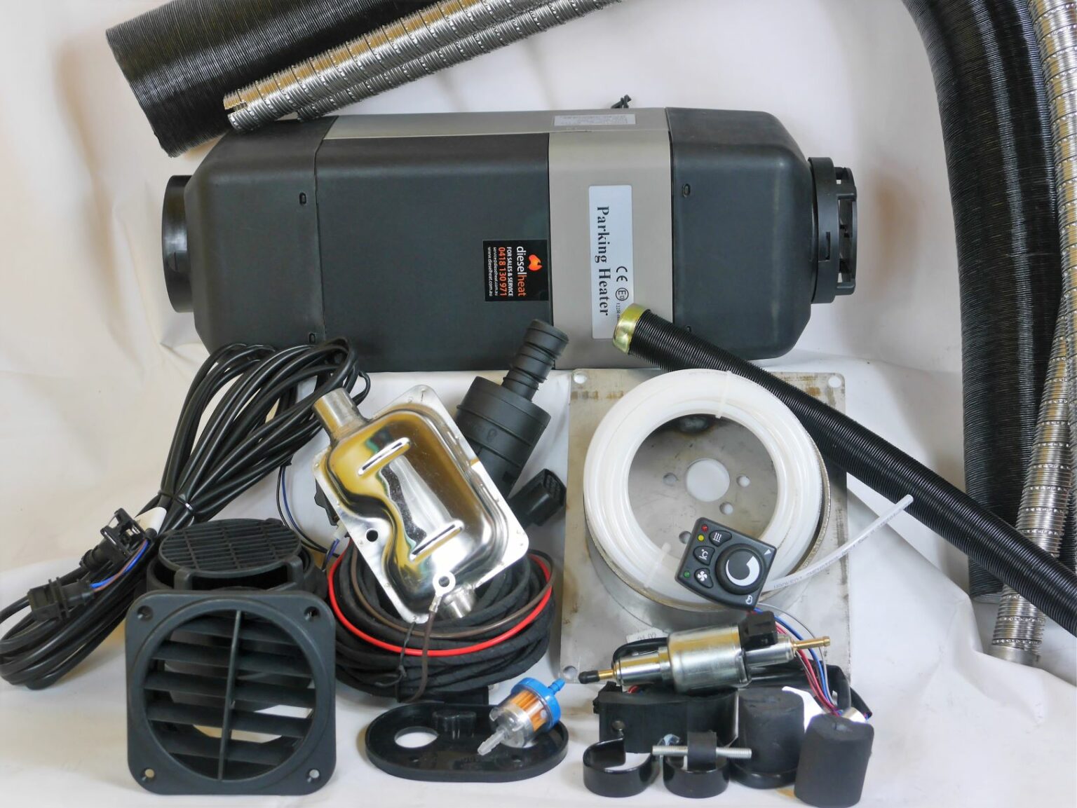 Dieselheat Belief 5kW Diesel Air Heater Full Installation Kit (12V)