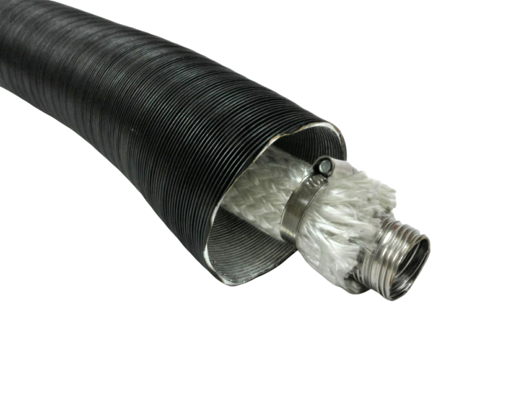 Dieselheat 24mm Marine Exhaust Pipe and Inline Muffler