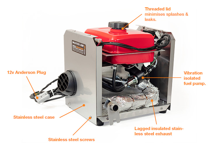 Portable Diesel Heater Belief Heater Features